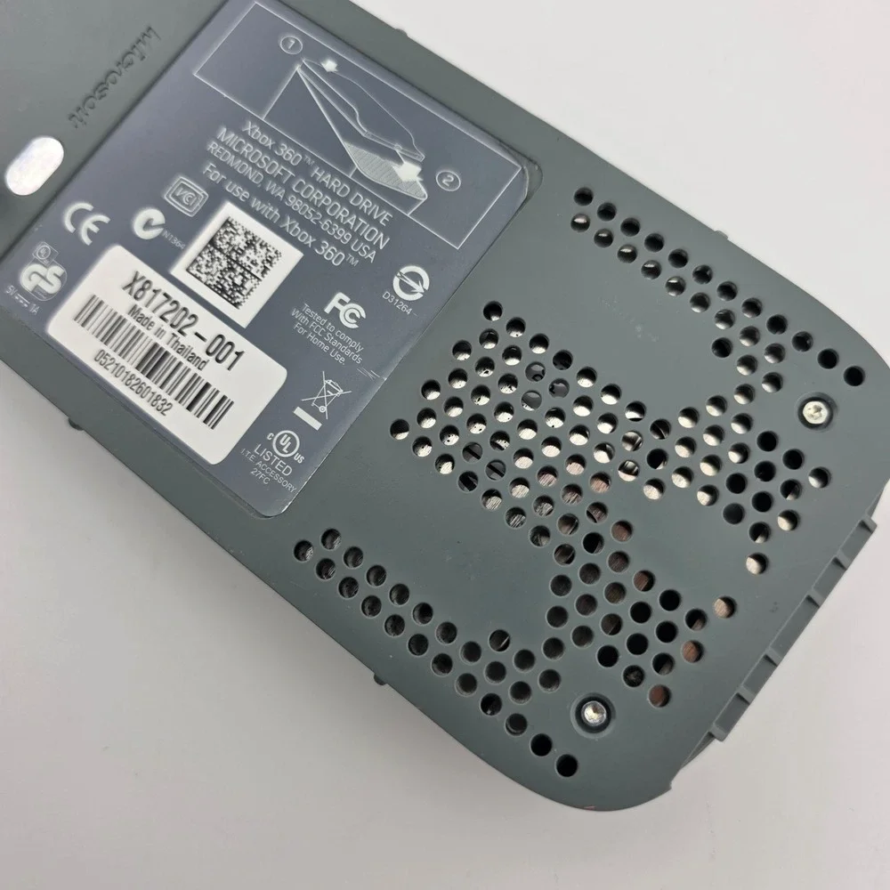 Microsoft Xbox 360 Hard Drive 60GB HDD Gray FAIR‎ X817202-001